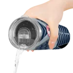 custom new york yankees camo texture navy skinny tumbler best selling.webp