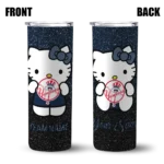 custom new york yankees hello kitty navy black skinny tumbler best selling.webp