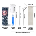 custom new york yankees monogram burst navy white skinny tumbler best selling.webp