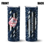 custom new york yankees star pop navy black skinny tumbler best selling.webp