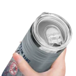 custom new york yankees swirl texture navy skinny tumbler best selling.webp