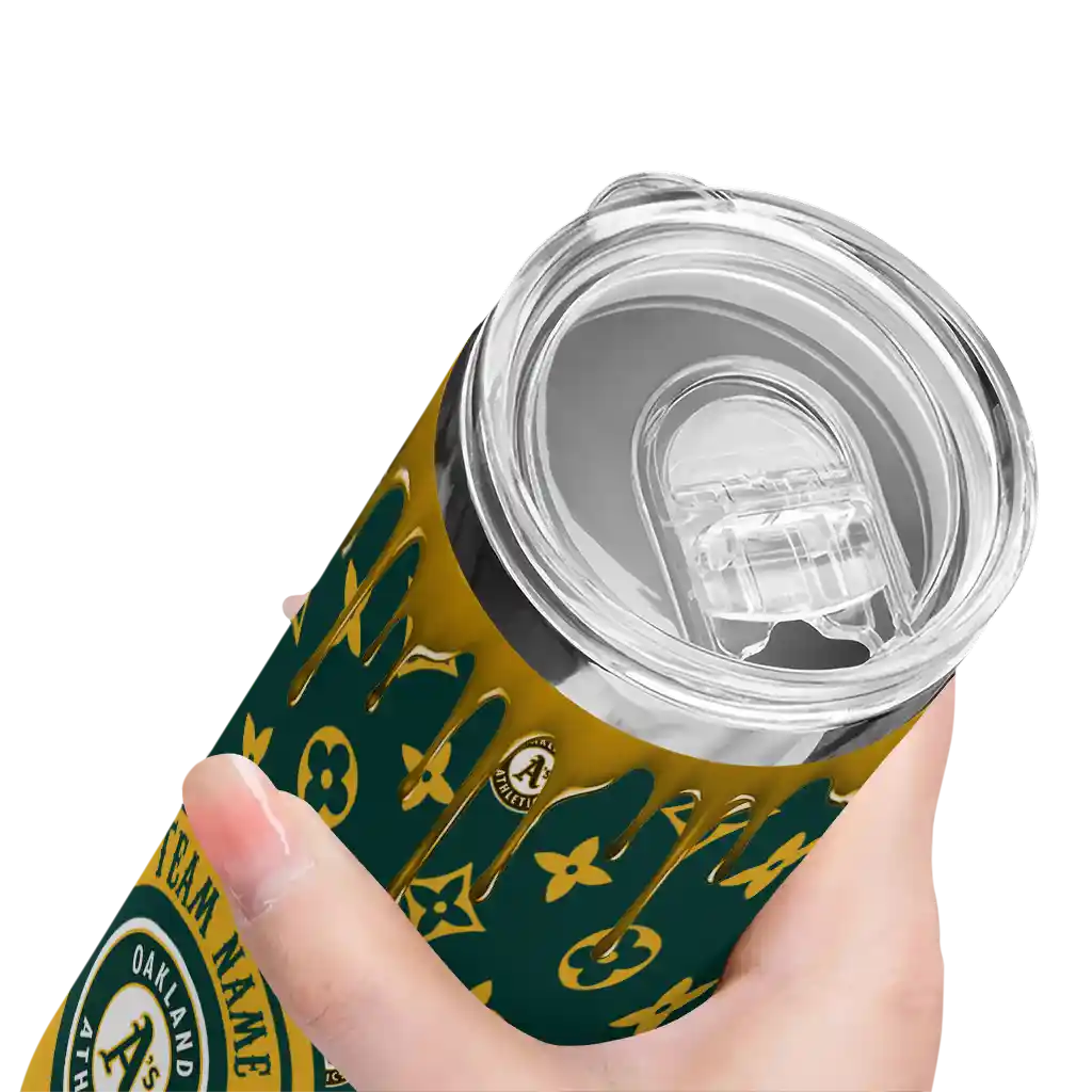custom oakland athletics camo streak green skinny tumbler high quality.webp custom oakland athletics camo streak green skinny tumbler high quality.webp
