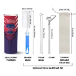 custom philadelphia phillies chevron stripes blue skinny tumbler best selling.webp