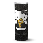custom pittsburgh pirates hello kitty black skinny tumbler best selling.webp