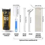 custom pittsburgh pirates stacked diamond black skinny tumbler best selling.webp