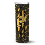 custom pittsburgh pirates star pop black skinny tumbler best selling.webp