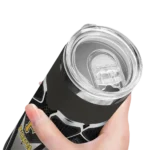 custom pittsburgh pirates superman emblem black skinny tumbler best selling.webp