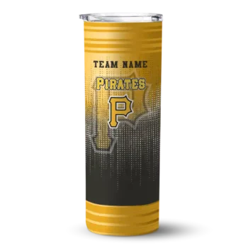 custom pittsburgh pirates swirl texture black skinny tumbler best selling.webp