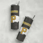 custom pittsburgh pirates torn band black white skinny tumbler best selling.webp