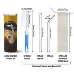 custom san diego padres sparkle lips brown skinny tumbler best selling.webp