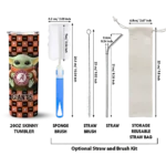 custom san francisco giants yoda cozy orange black skinny tumbler best selling.webp