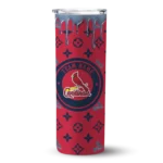 custom st louis cardinals camo streak red skinny tumbler best selling.webp