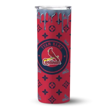 custom st louis cardinals camo streak red skinny tumbler best selling.webp