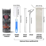 custom st louis cardinals chevron v red gray skinny tumbler best selling.webp