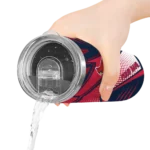 custom st louis cardinals web stripes red white skinny tumbler best selling.webp