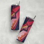 custom st louis cardinals web stripes red white skinny tumbler best selling.webp