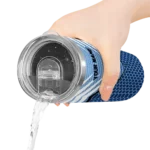 custom tampa bay rays chevron stripes navy skinny tumbler best selling.webp