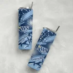 custom tampa bay rays helmet clash navy skinny tumbler best selling.webp