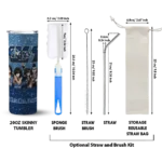 custom tampa bay rays kiss band light blue skinny tumbler best selling 2.webp