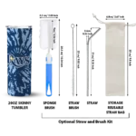 custom tampa bay rays metallic grid navy skinny tumbler best selling.webp