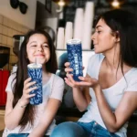 custom tampa bay rays metallic grid navy skinny tumbler best selling.webp