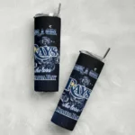 custom tampa bay rays rose romance navy black skinny tumbler best selling.webp