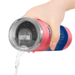 custom texas rangers swirl texture blue skinny tumbler best selling.webp