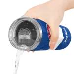 custom texas rangers torn band blue white skinny tumbler best selling.webp