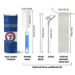 custom texas rangers torn band blue white skinny tumbler best selling.webp