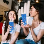 custom toronto blue jays starburst tiles blue skinny tumbler best selling.webp