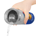 custom toronto blue jays winnie the pooh blue gray skinny tumbler best selling.webp