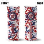 custom washington nationals claw marks red white skinny tumbler best selling.webp