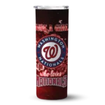 custom washington nationals rose romance red black skinny tumbler best selling.webp