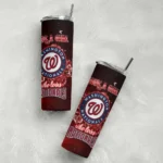 custom washington nationals rose romance red black skinny tumbler best selling.webp