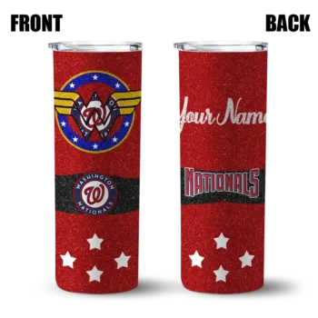 custom washington nationals star cluster red skinny tumbler fashion forward.webp