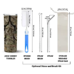 customized arizona diamondbacks antler flow camo skinny tumbler best selling.webp