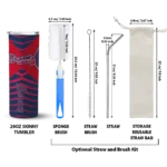 customized atlanta braves camo texture navy skinny tumbler best selling 1.webp