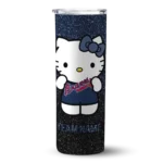 customized atlanta braves hello kitty navy black skinny tumbler best selling.webp