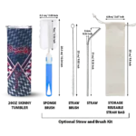 customized atlanta braves monogram burst navy white skinny tumbler best selling 1 4.webp