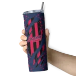 customized atlanta braves star pop navy black skinny tumbler best selling 4.webp