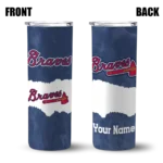 customized atlanta braves torn band navy white skinny tumbler best selling 9.webp