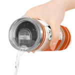 customized baltimore orioles snoopy dog orange white skinny tumbler best selling 1.webp