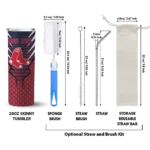 customized boston red sox chevron stripes red skinny tumbler best selling 1.webp