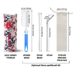 customized boston red sox claw marks red white skinny tumbler best selling.webp