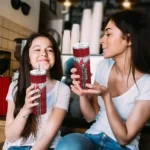 customized boston red sox sparkle drip red skinny tumbler best selling.webp