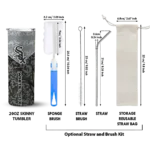 customized chicago white sox spiral burst print black skinny tumbler best selling.webp