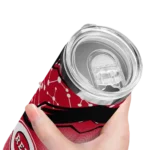 customized cincinnati reds helmet clash red skinny tumbler best selling 1.webp