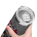 customized cincinnati reds kiss band black skinny tumbler best selling 1.webp