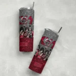 customized cincinnati reds kiss band black skinny tumbler best selling 1.webp