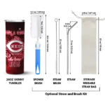 customized cincinnati reds rose romance red black skinny tumbler best selling.webp